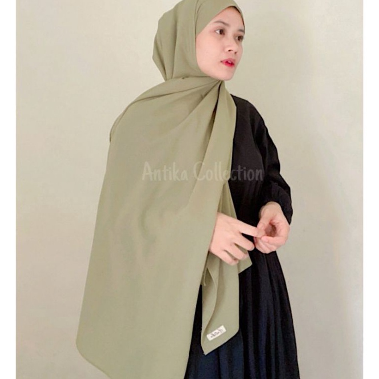 64 PASHMINA JUMBO 200X75 DIAMOND / pashmina syari diamond / jilbab cantik panjang - pashmina jumbo 2