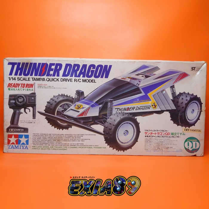 TAMIYA 1/14 QUICK DRIVE RC CAR - THUNDER DRAGON QD 46003