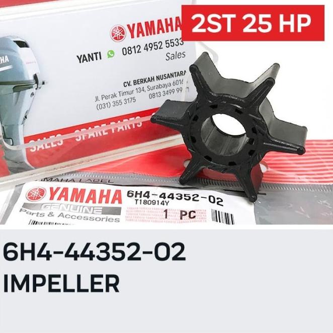 Kipas Pendingin Suku Cadang Mesin Tempel Yamaha 2-Tak E25 25 Pk