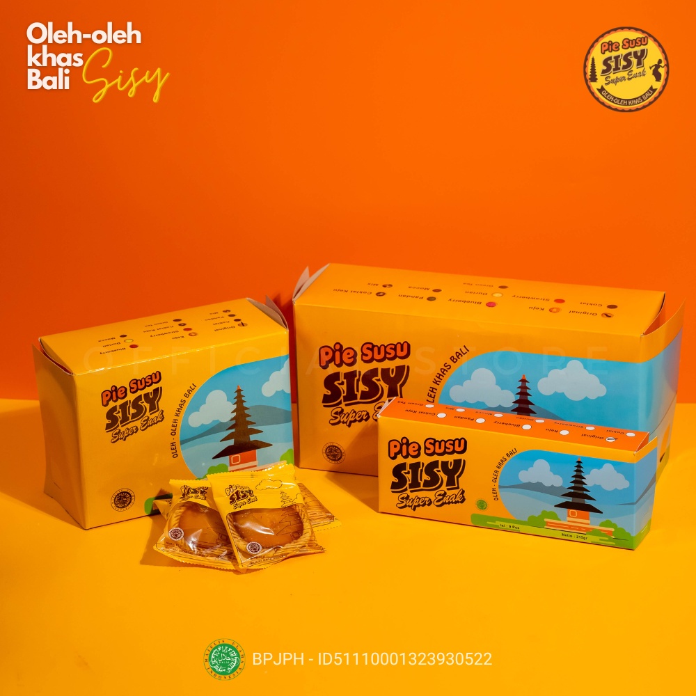 

PIE SUSU SISY Official isi 6,9, 30, 50 Pcs rasa original & mix | Oleh-Oleh Bali | Asli BALI