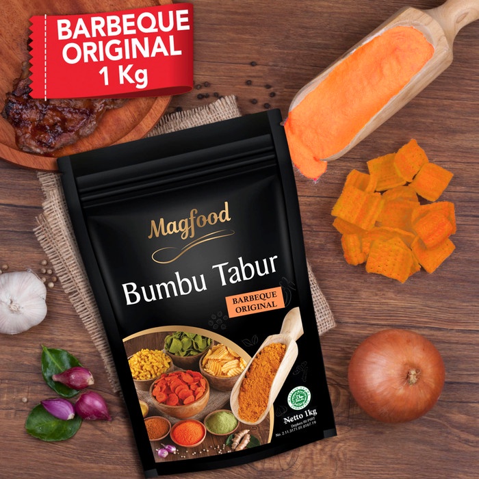 

Magfood Bumbu Tabur Barbeque Original Kemasan 1 Kg