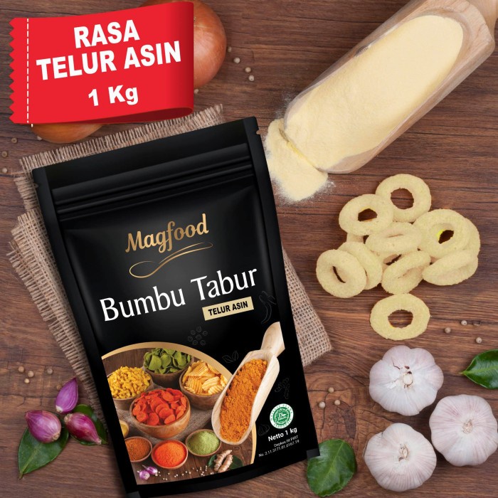 

Magfood Bumbu Tabur Rasa Telur Asin 1 Kg