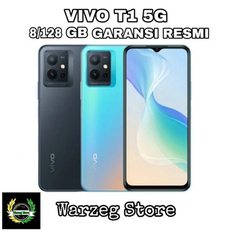 HP VIVO T1 5G 8/128 GB - VIVO T 1 5G RAM 8GB ROM 128GB GARANSI RESMI