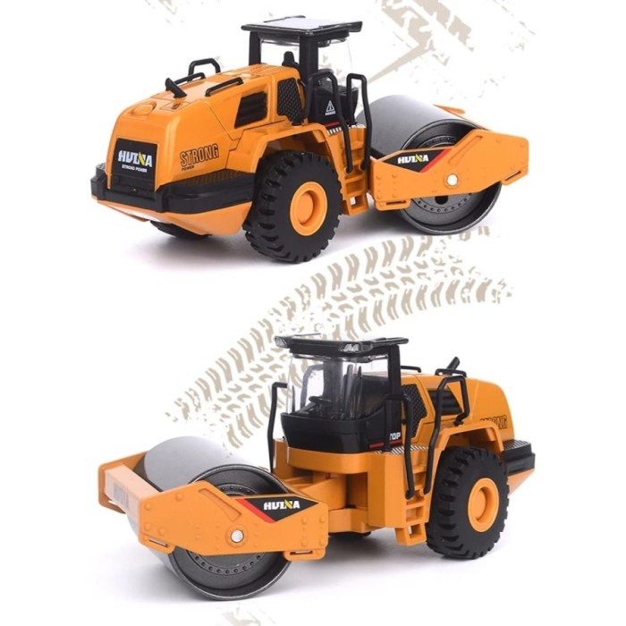 HOT SALE HUINA 1815 DIE-CAST 1/60 METAL ALLOY ROAD ROLLER HUINA TOYS DIECAST TERMURAH