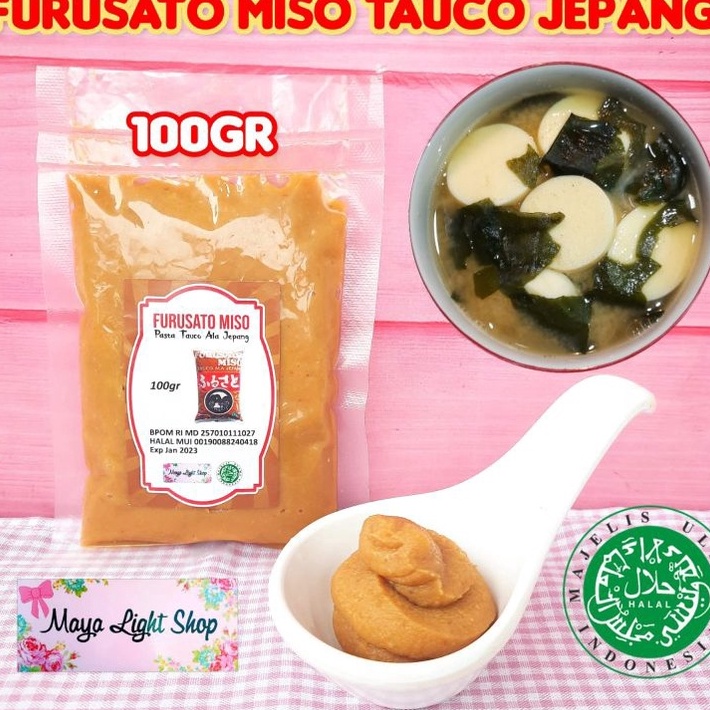 

Terlaris Pasta Miso 100gr tauco jepang sup rumput laut kedelai wakame dashi halal miso soup