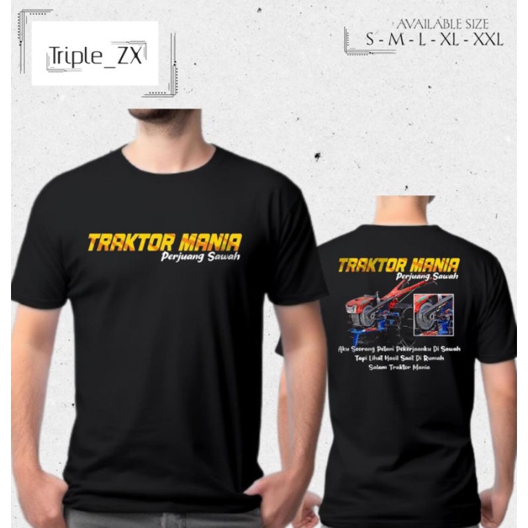 KAOS PEJUANG SAWAH TRAKTOR MANIA