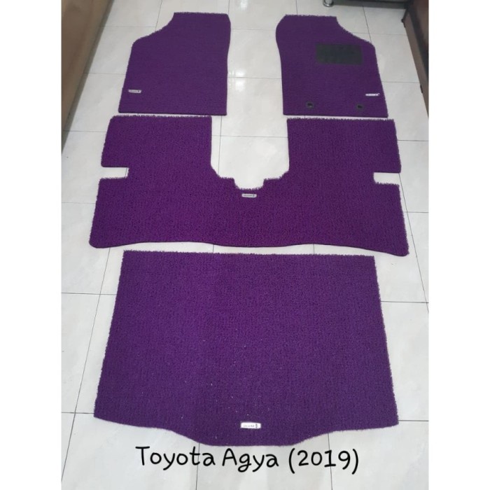 Karpet Mobil Comfort Toyota Agya Deluxe Original terpopuler