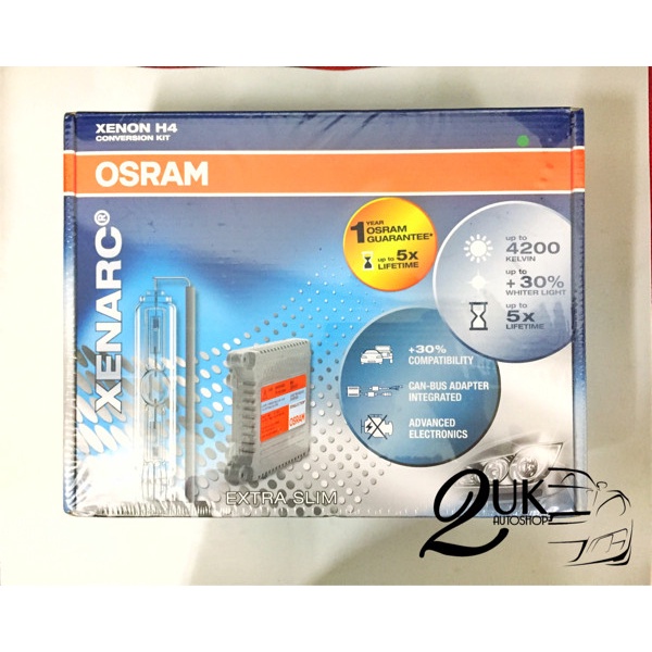 Lampu Bohlam HID OSRAM DH4/H4 4200K (Conversion Kit) best shop
