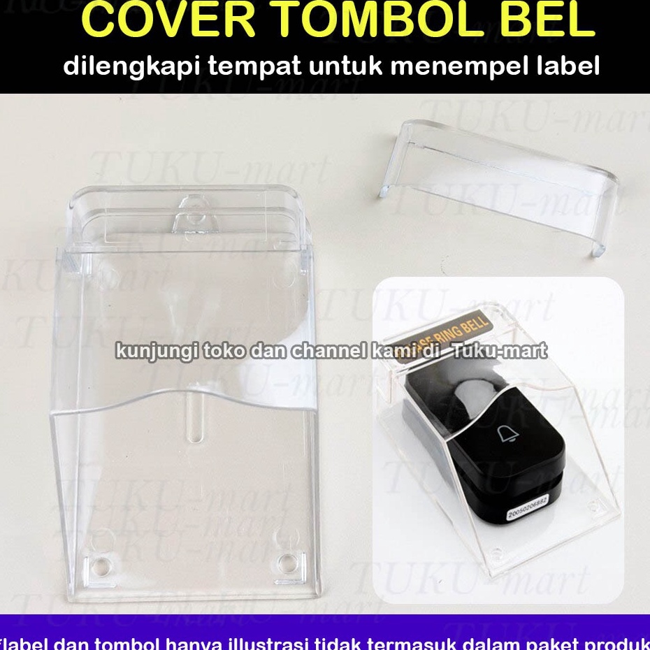 ➼ cover tombol bel rumah bel pintu bel wireless u Kualitas Premium ★★★.