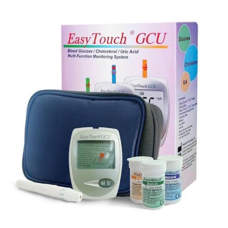 q9⋆Pasti Murah✿ EasyTouch gcu / Alat cek darah 3in1 / Easy touch GCU / alat cek gula darah 3in1 Y92