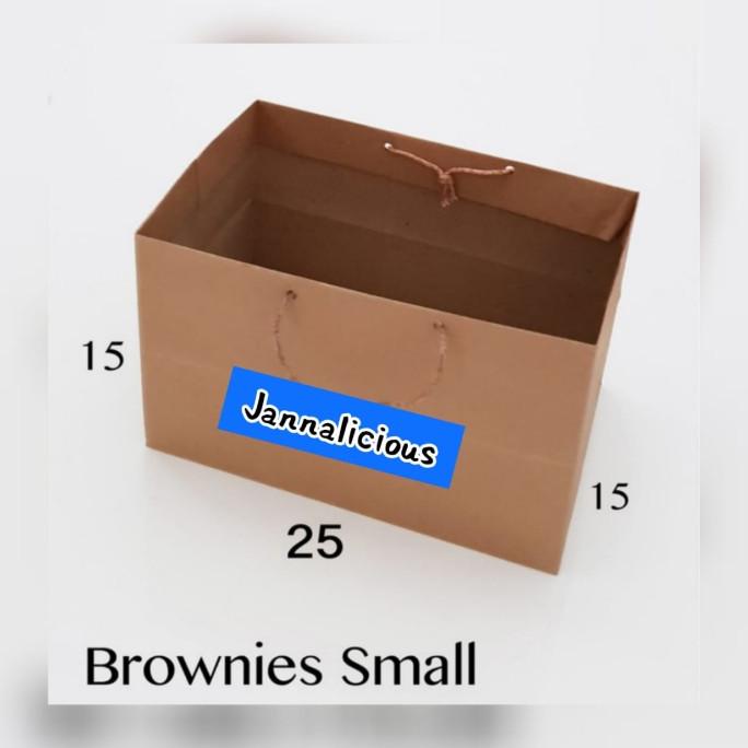 

=====] [6pcs] Paper Bag Brownies Small Uk. 25x15x15cm