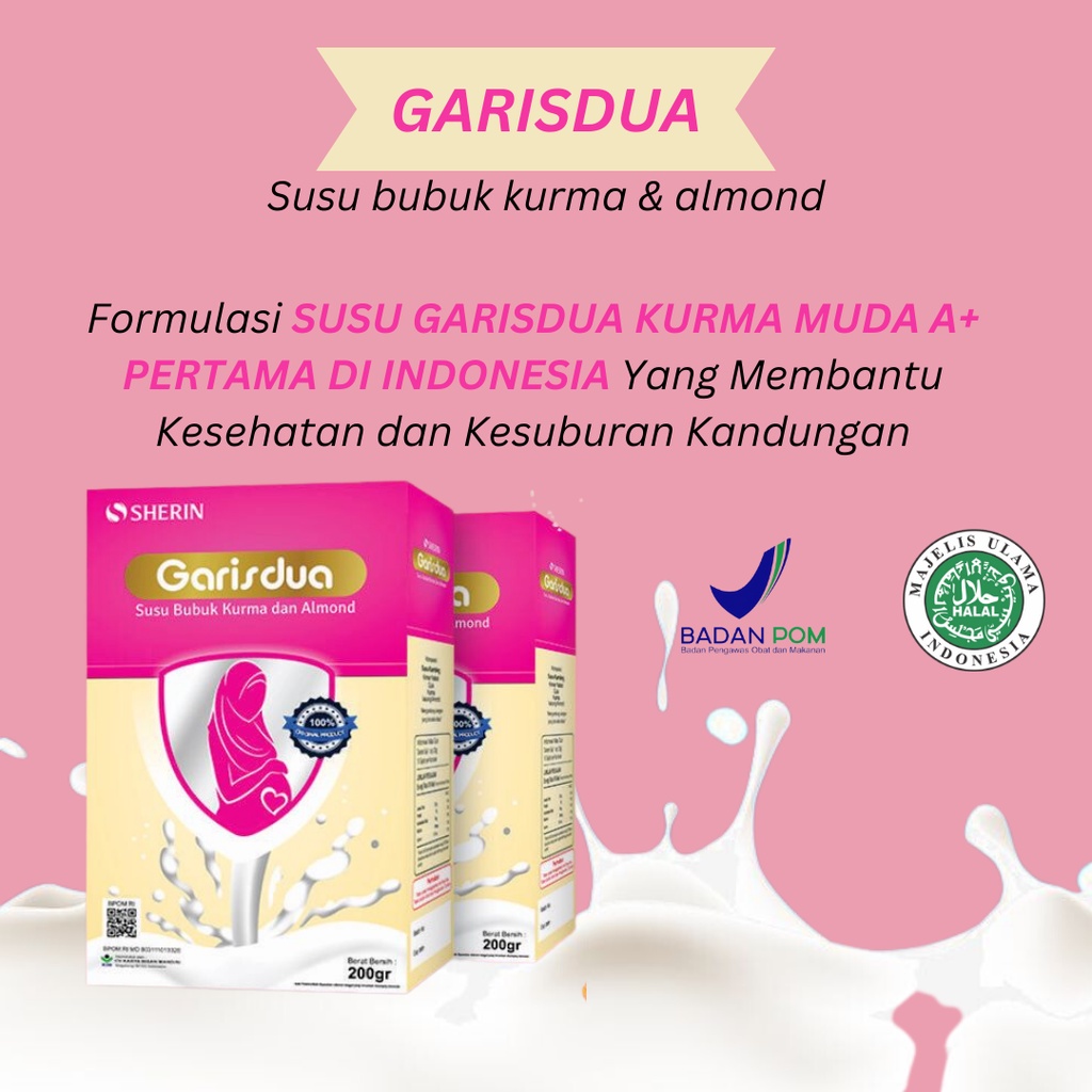 

SUSU GARIS DUA PROMIL 200 gr RASA ORIGINAL | OBAT PENYUBUR RAHIM | PENYUBUR RAHIM