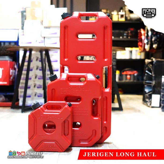 Jerigen Plastik LongHaul 20 liter Bensin Solar Minyak Tanah Jerry Can