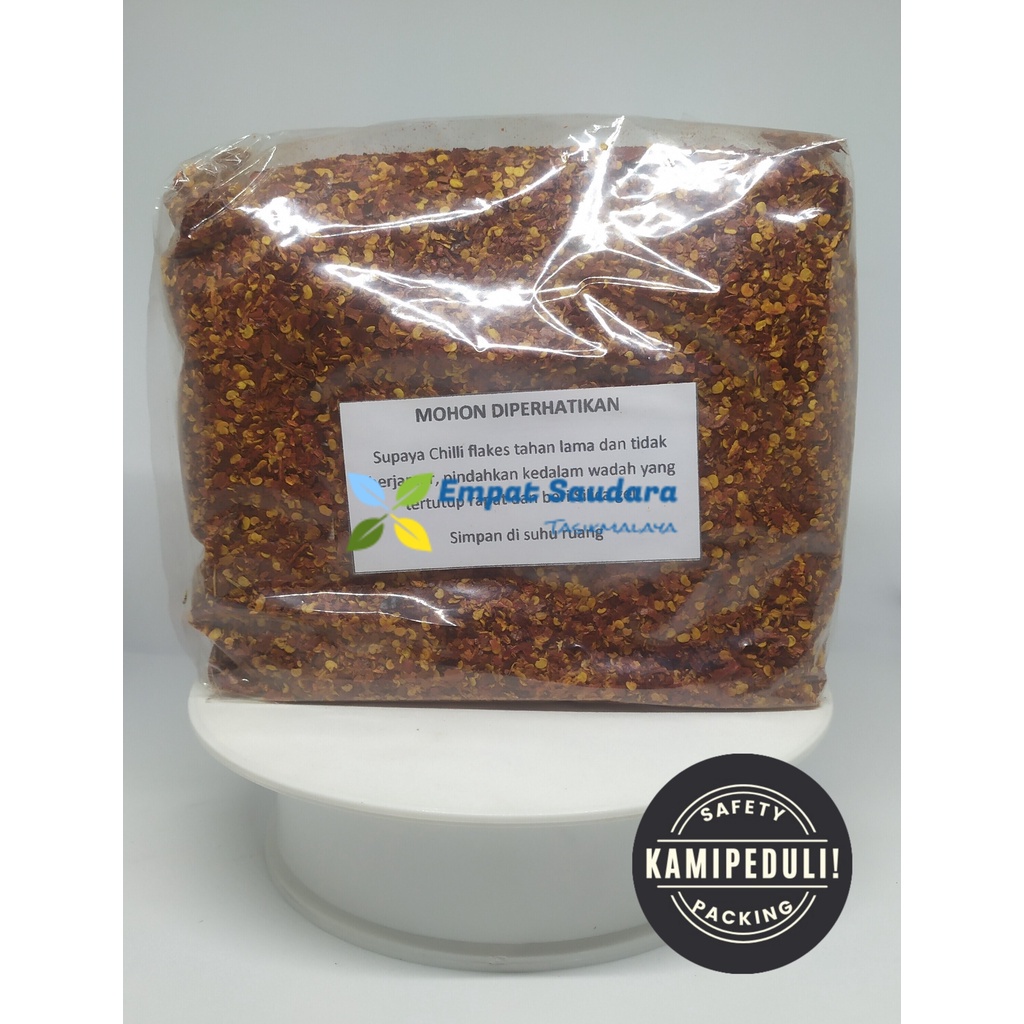 

(500 Gr) Chilli Flakes / Cabe Serpihan Extra Pedas