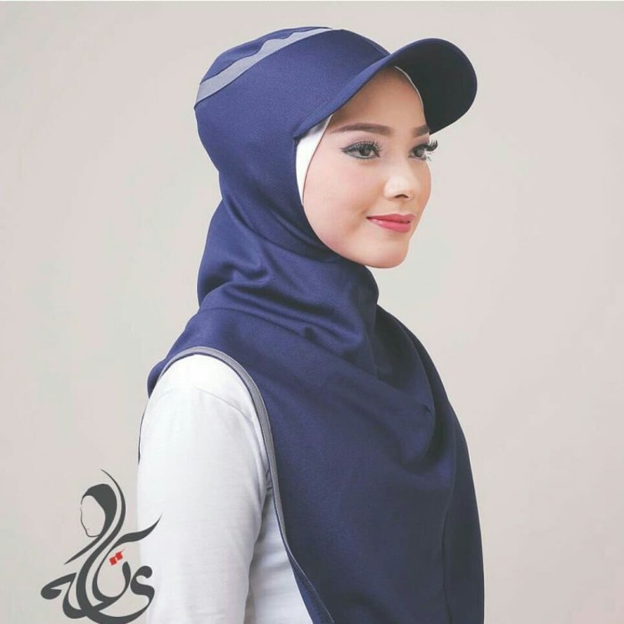 Defines Hijab Instan Muslimah Topi Hijab Topi Olahraga Wanita Topi Sepeda