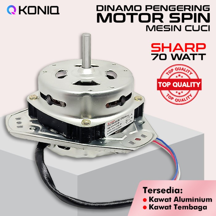 Dinamo Pengering Mesin Cuci Sharp / Motor Spin Mesin Cuci Sharp Mesin Cuci