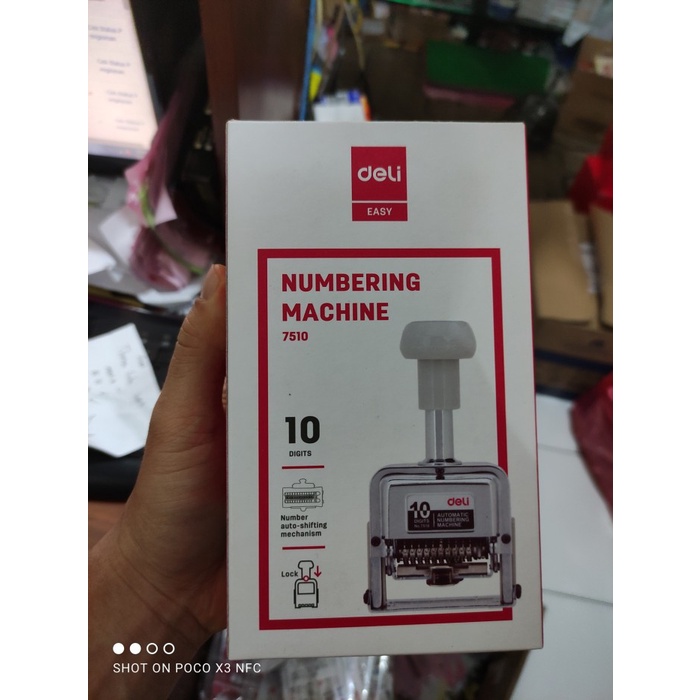 

NUMERATOR DELI 10 DIGIT NUMERING BESI DELI