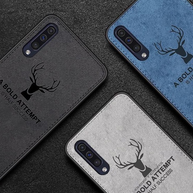Ai promo case deer samsung a70 / A50 /A30S / a20S / A50 / A20 / A30 / A10S softcase tpu jeans canvas