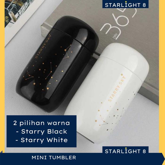 Mini Tumbler Starry Termos Cup Kopi Teh Stainless Steel 200Ml