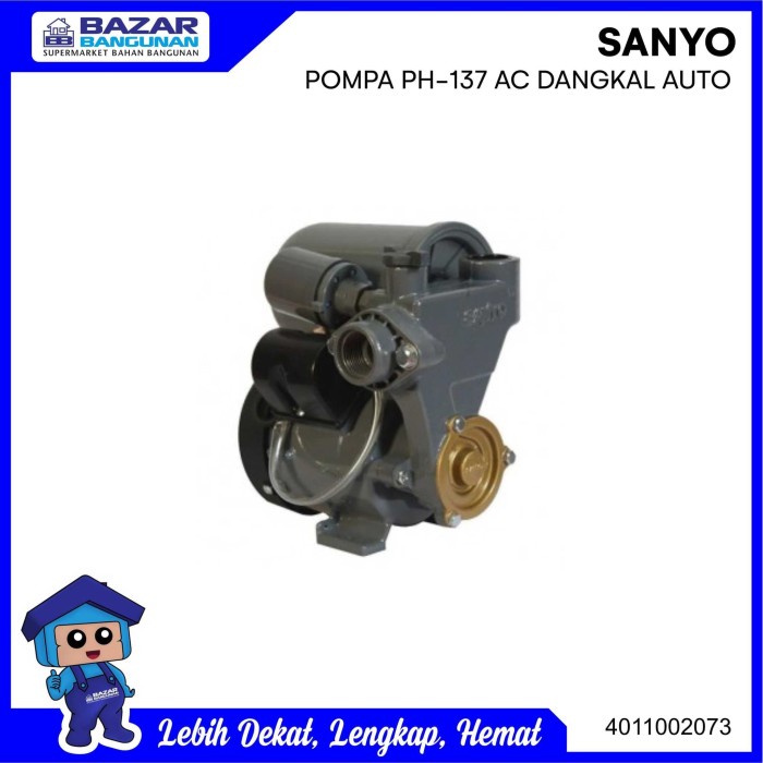POMPA AIR JET PUMP JETPUMP SUMUR DANGKAL SANYO PH 137 AC 137AC PH137AC