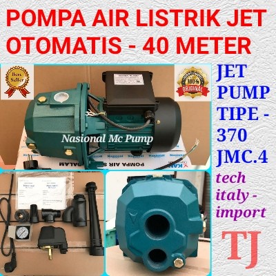 POMPA AIR OTOMATIS JETPUMP SUMUR DALAM NASIONAL MC TIPE 370-40 METER