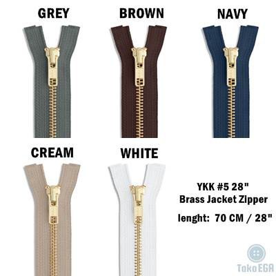 

SLETING RESLETING BESI YKK 5 28 BRASS JAKET ZIPPER