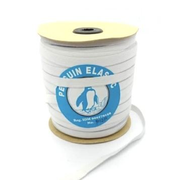 

1 ROLL KARET ELASTIS PUTIH PENGUIN 1,2 CM / TALI KARET / KARET KOLOR