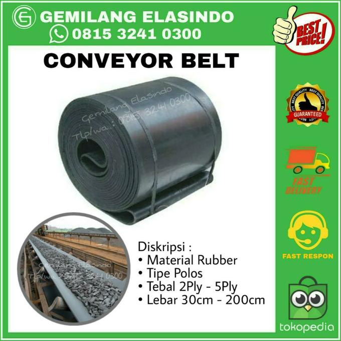 Conveyor Belt | Karet Konveyor | Rubber Conveyor | Karet Lembaran