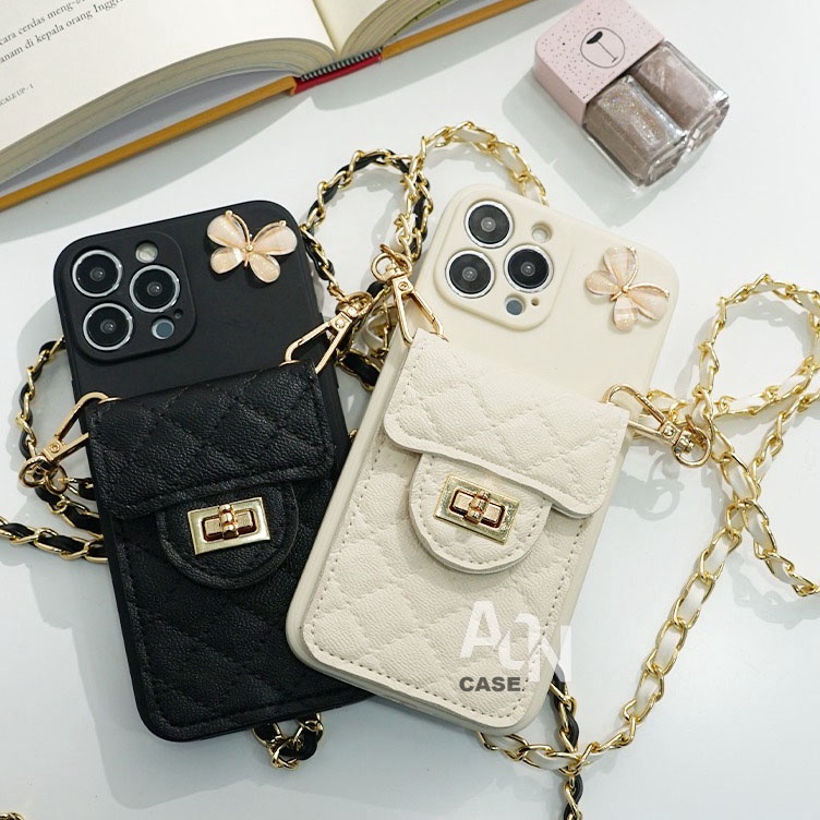 ❇ZcF Case dompet Fashion Casing Ponsel Silikon Lembut ALL TYPE HP C53 Y16 Y22 Y35 V27E V27 5G Y20 Y1