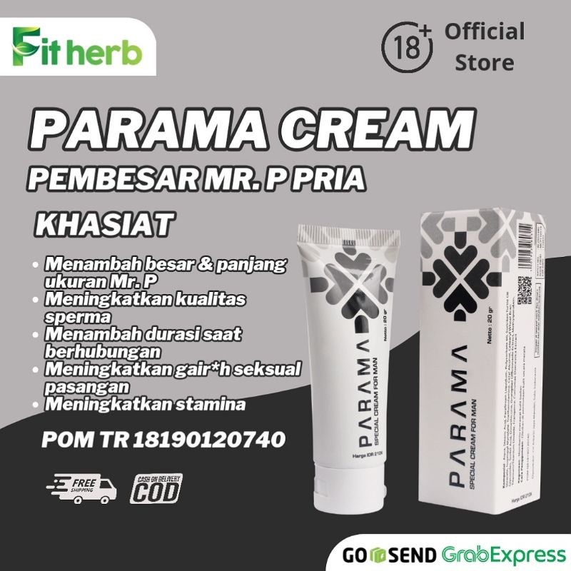 Parama Cream Pria Original Untuk Menambah Ukuran Besar Dan Panjang Alat Vital