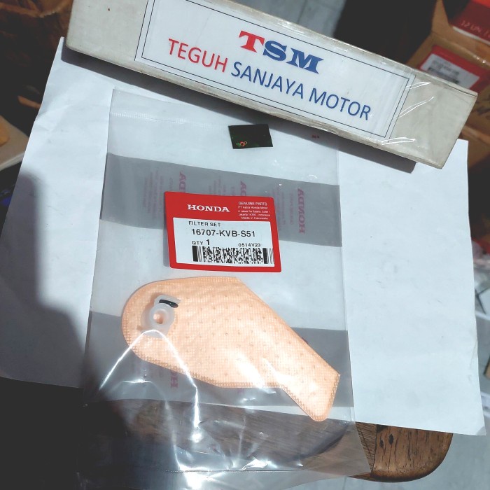 Filter Set Saringan Bensin 16707-KVB-S51 Beat Fi Scoopy Fi Asli Honda terlaris
