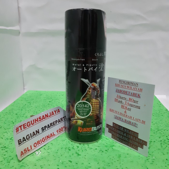 Cat Semprot Pylox Samurai Paint 142 Army Green Hijau Tentara Abri Amry terlaris