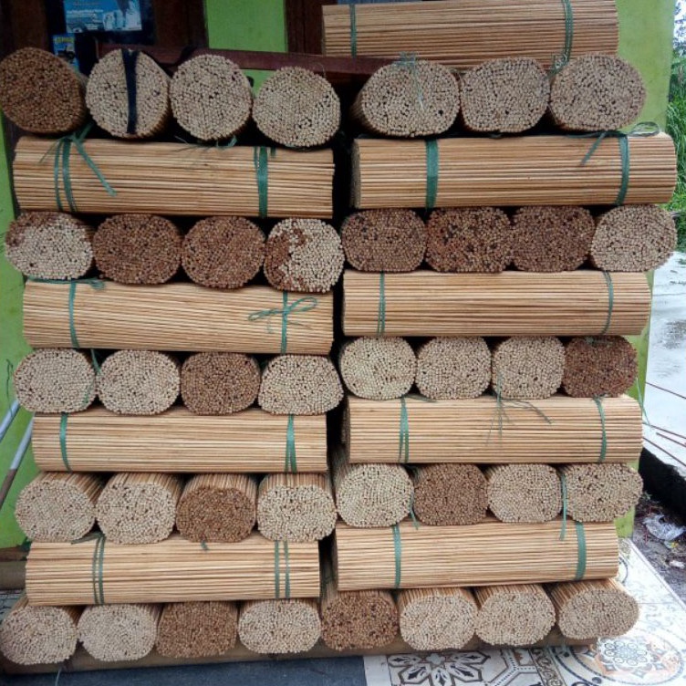 ✩Bmn stik bambu penggulung arumanis/gulali 45cm ❈ ✻ ・