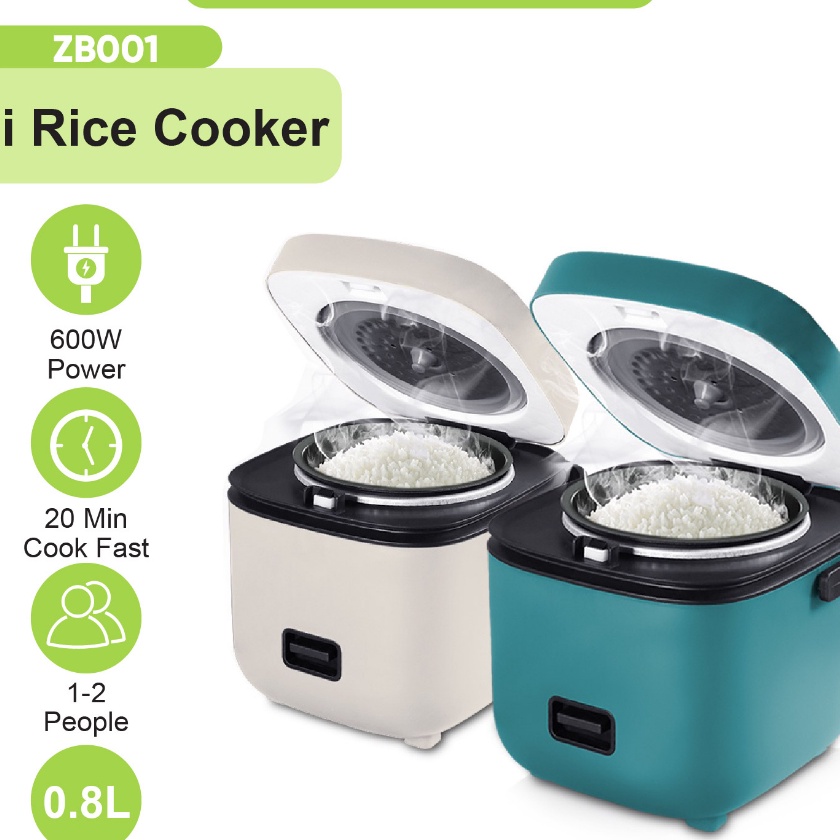 [L-L➸➸L] ZOLELE Rice Cooker Mini Penanak Nasi Kecil Anak Kos Mewah Magic Com 2-3 Porsi Multi Non Sti