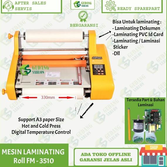 

Mesin Laminating Roll 2 Sisi Tipe Fm3510