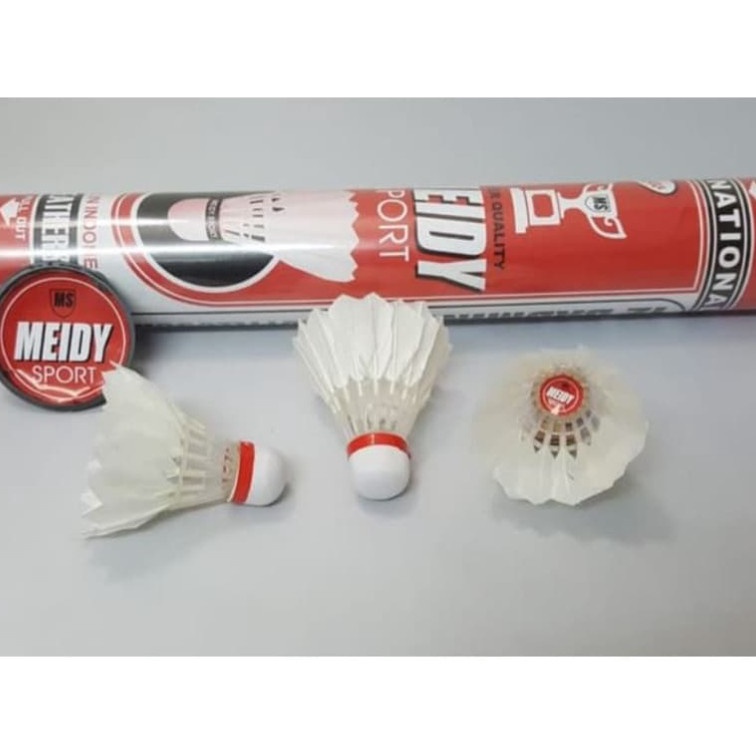 (❤.LWP➛) SHUTTLECOCK / COCK BADMINTON / KOK BULUTANGKIS MEIDY ISI 12 MURAH- paling.laris.