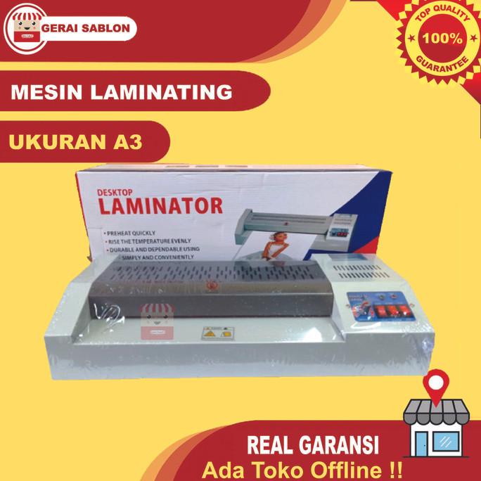 

Mesin Laminating Dengan Knob Manual A3 Merk Yatai Yt-320
