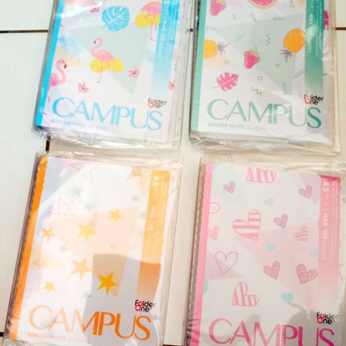 

[SP☀.D☆) binder note / map loose leaf A5 kecil. folder one. (1 pcs)viraal..!