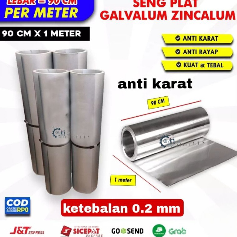 Best Terlaris Gyg seng talang air galvalum lebar 90cm  talang air galvalum lebar 90 ✲ T ✯