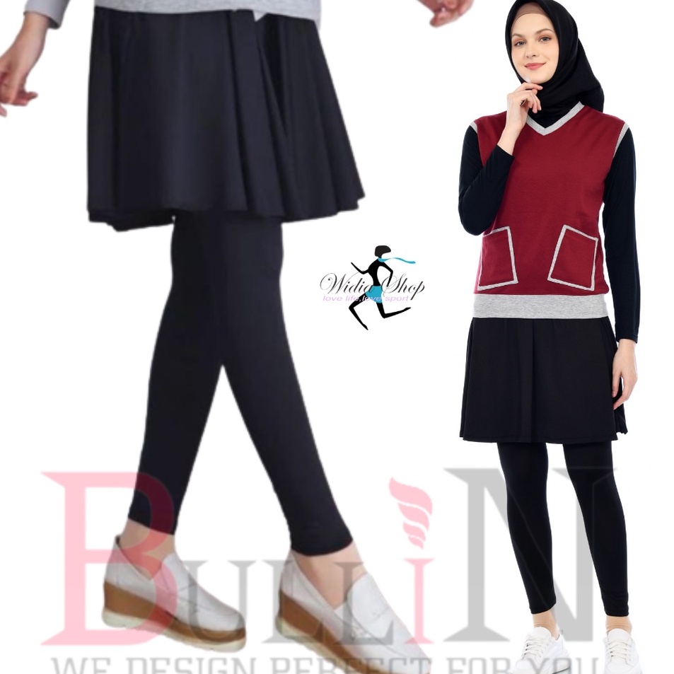 ☢Izo Leging Rok Senam Jumbo / Leging Payung Dewasa Wanita/Leging goes h Murah ❤.