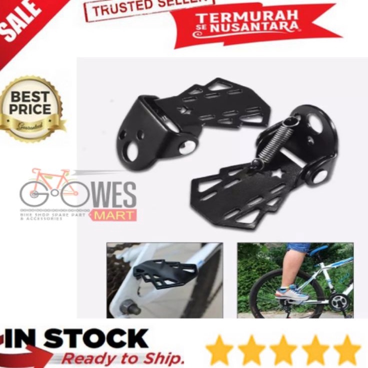 ➽ Pijakan Kaki Sepeda Lipat ✸ ✯