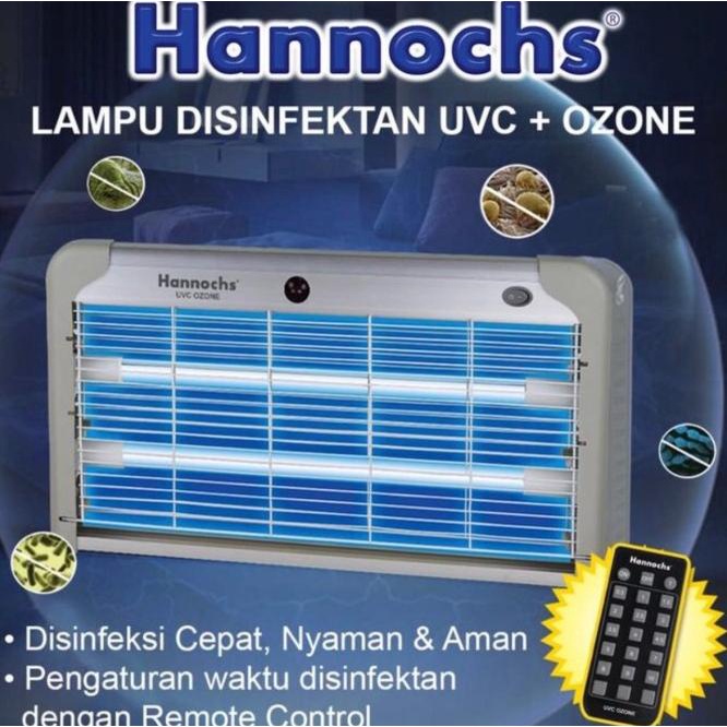 Lampu Uvc Hannochs-Uvc Ozone 30 Watt-Disinfektan Anti Virus Kuman