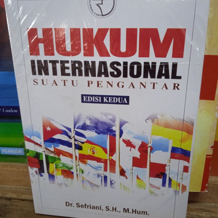 

Buku Hukum Internasional Suatu Pengantar Oleh Dr Sefriani, Sh M. Hum