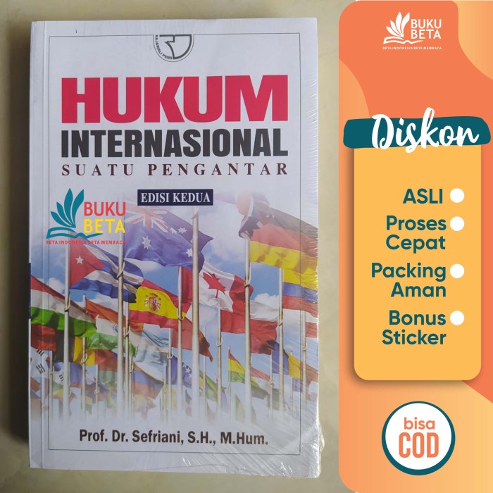 

Hukum Internasional Suatu Pengantar - Sefriani