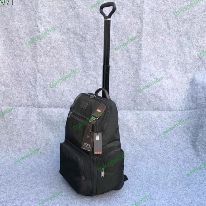 tas travel lemoore backpack tas ransel trolley roda ballistic nylon