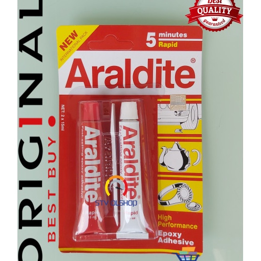 

Hot!! Lem Araldite Merah 5 menit Rapit 15 ml