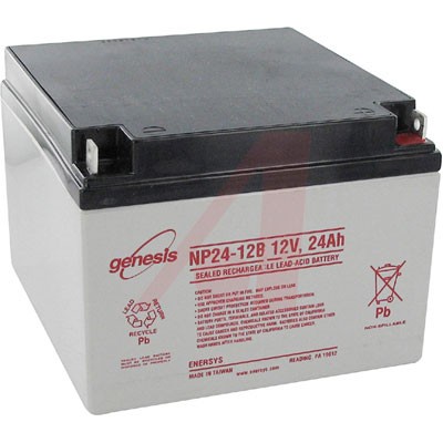 24 AH 12V SEALED ACID/VRLA GENESIS BATTERY