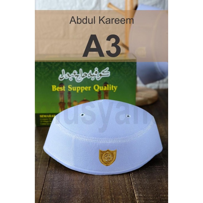 Peci Malaysia Original Abdul Karim A3