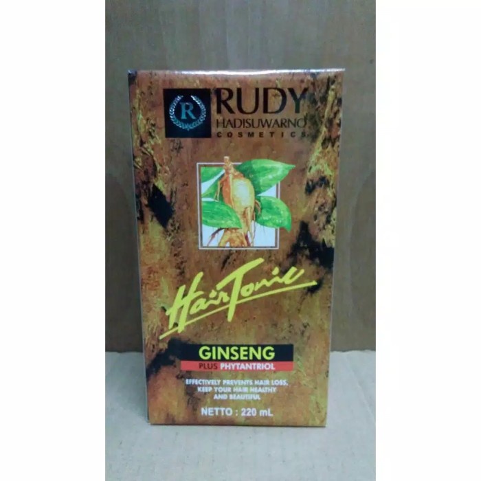 Rudy Hadisuwarno Hair Tonic Ginseng Plus Phytantriol 220Ml