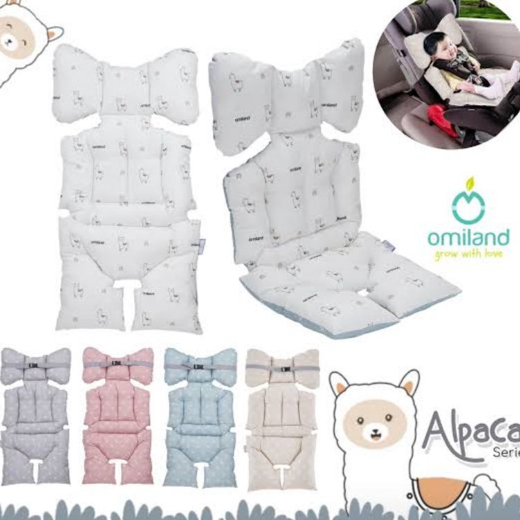 ☊ [TERMURAH] ALAS STROLLER OMILAND RAINBOW / ALAS STROLLER OMILAND SLOTH / ALAS STROLLER OMILAND ALP